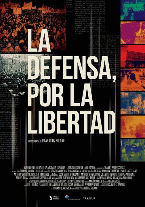 La defensa, por la libertad : Affiche