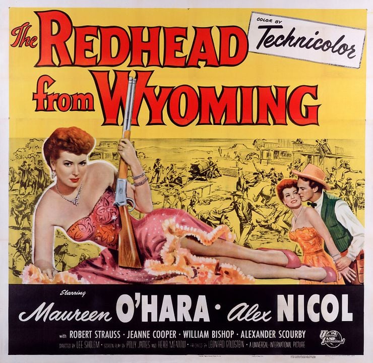 La Belle rousse du Wyoming : Affiche