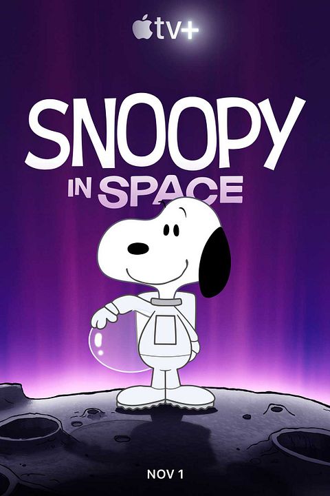 Snoopy dans l'espace : Affiche