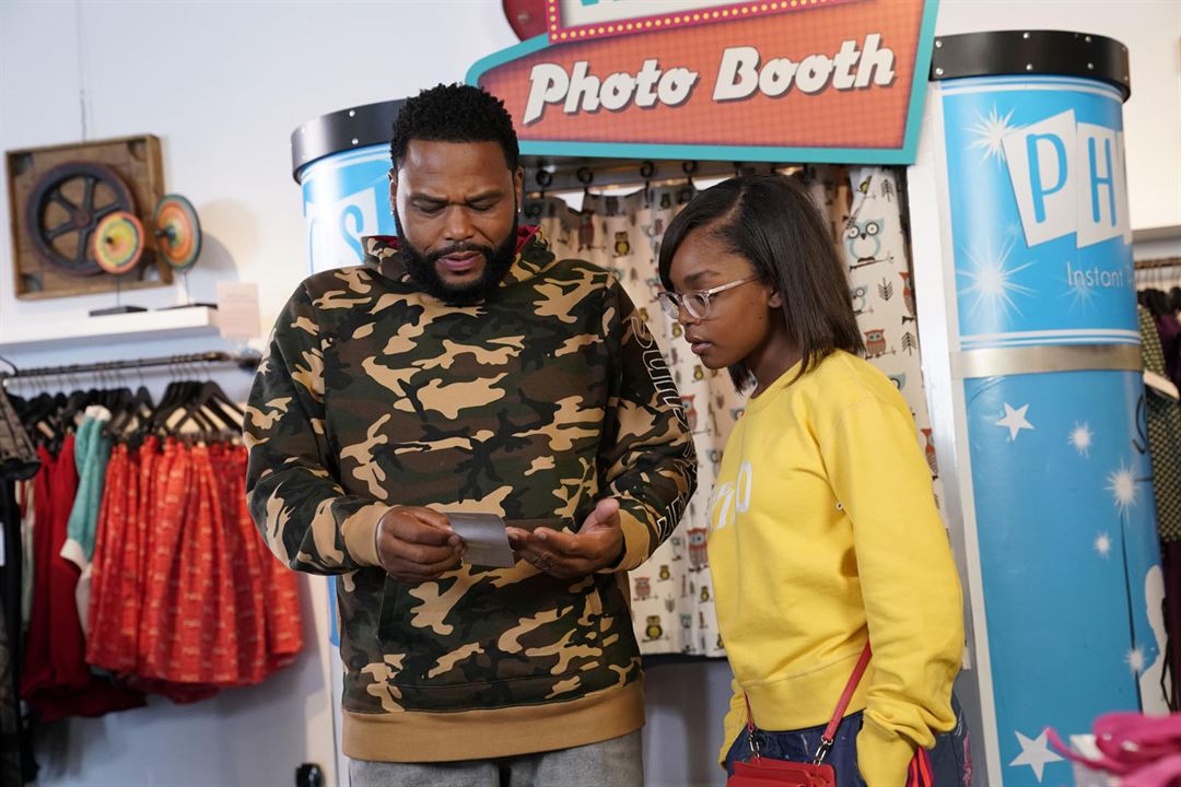 Black-ish : Photo Anthony Anderson, Marsai Martin