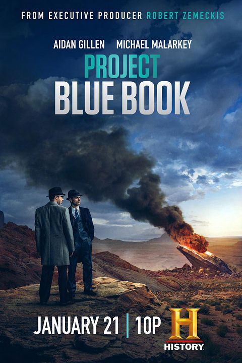 Projet Blue Book : Affiche