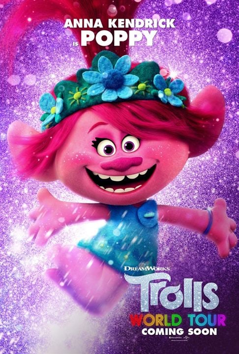 Les Trolls 2 - Tournée mondiale : Affiche