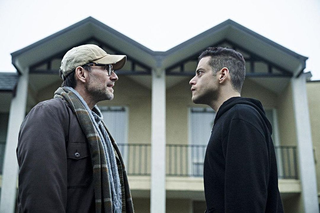 Mr. Robot : Photo Christian Slater, Rami Malek