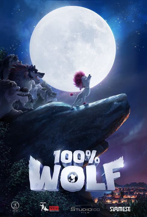 100% loup : Affiche