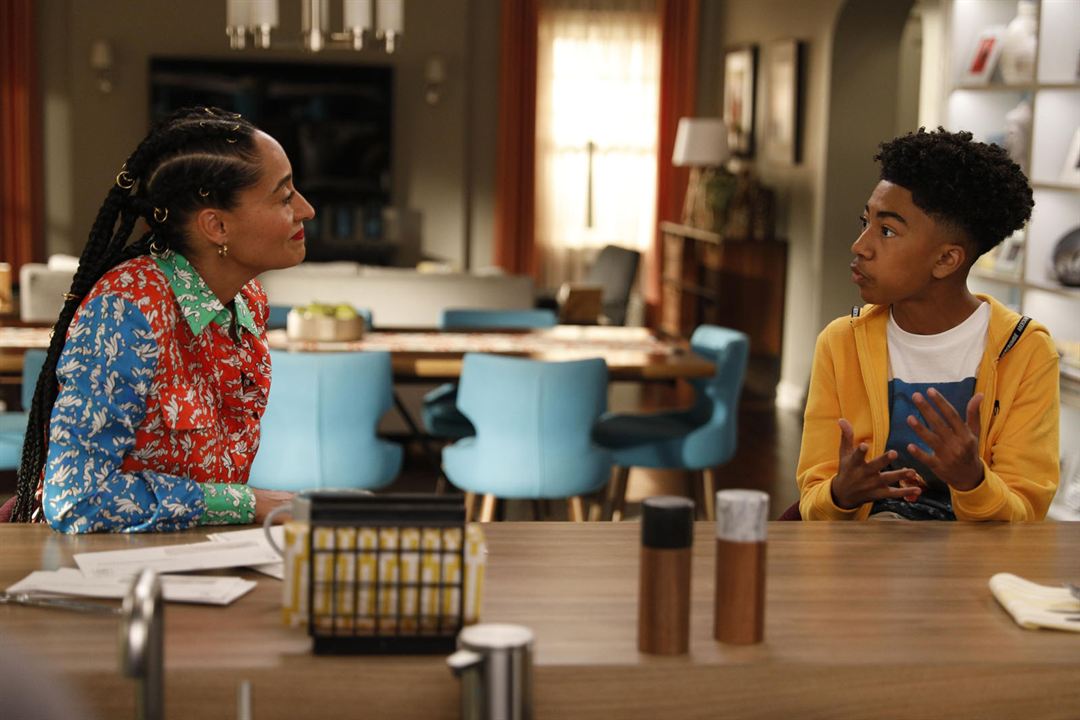 Black-ish : Photo Miles Brown, Tracee Ellis Ross