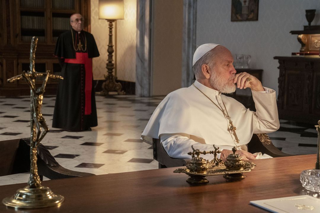 The New Pope : Photo Silvio Orlando, John Malkovich