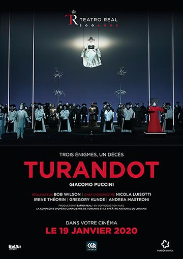 Turandot (Théâtre de Real Madrid) : Affiche