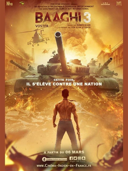 Baaghi 3 : Affiche