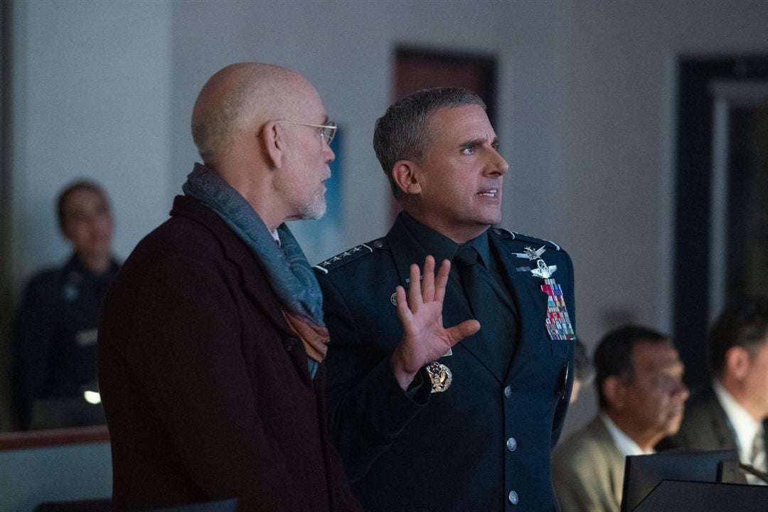 Space Force : Photo John Malkovich, Steve Carell