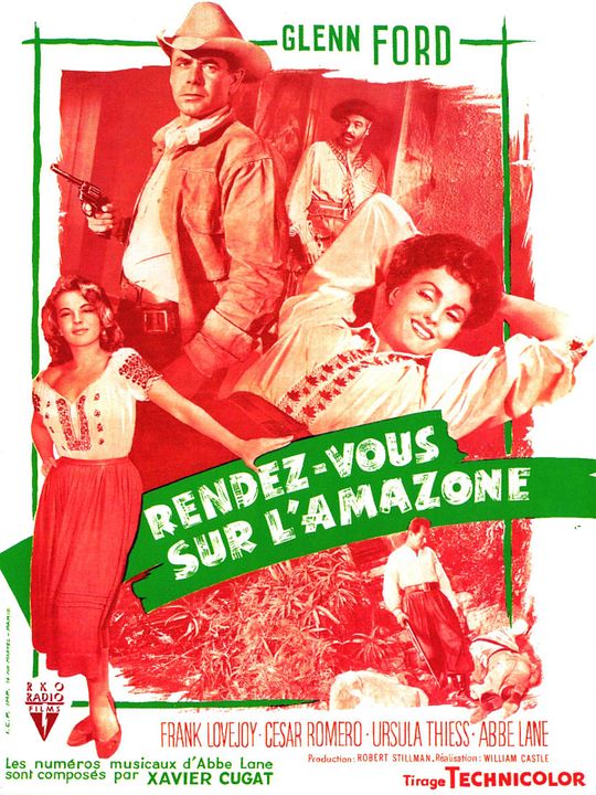 Rendez-vous sur l'amazone : Affiche