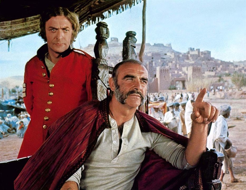 L'Homme qui voulut être roi : Photo Sean Connery, Michael Caine