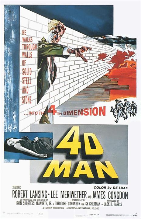 L'Homme en 4 dimensions : Affiche