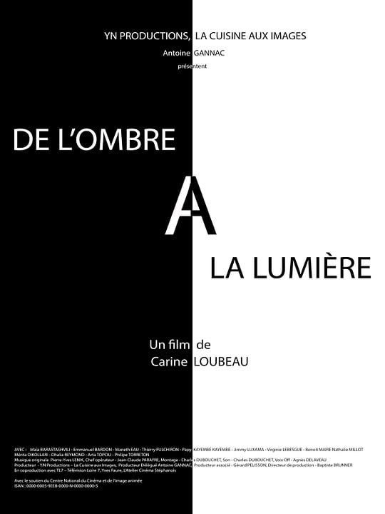 De l’ombre à la lumière : Affiche