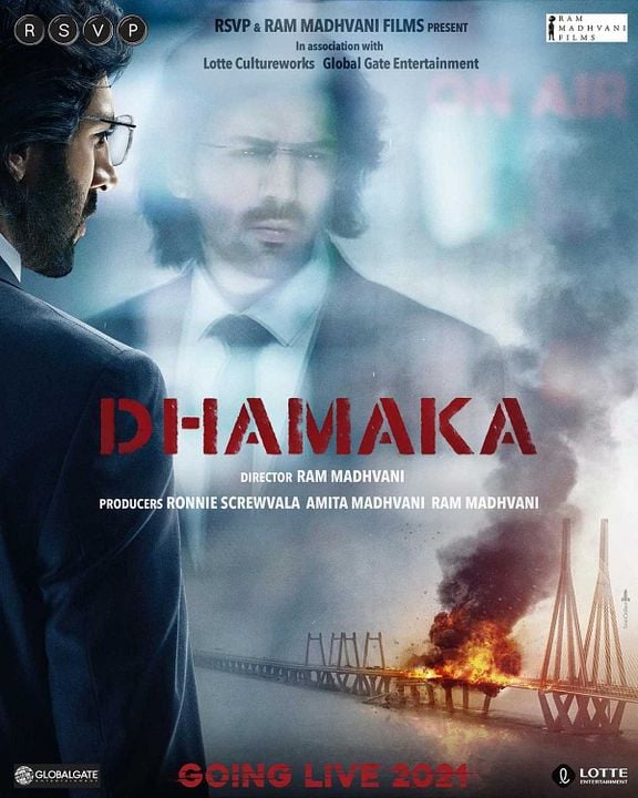 Dhamaka : L'effet d'une bombe : Affiche