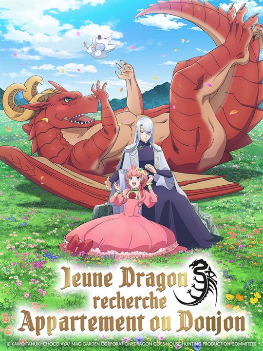 Jeune dragon recherche appartement ou donjon : Affiche