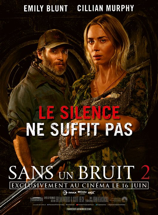 Sans un bruit 2 : Affiche