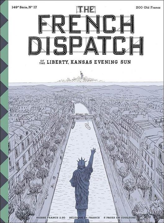 The French Dispatch : Affiche