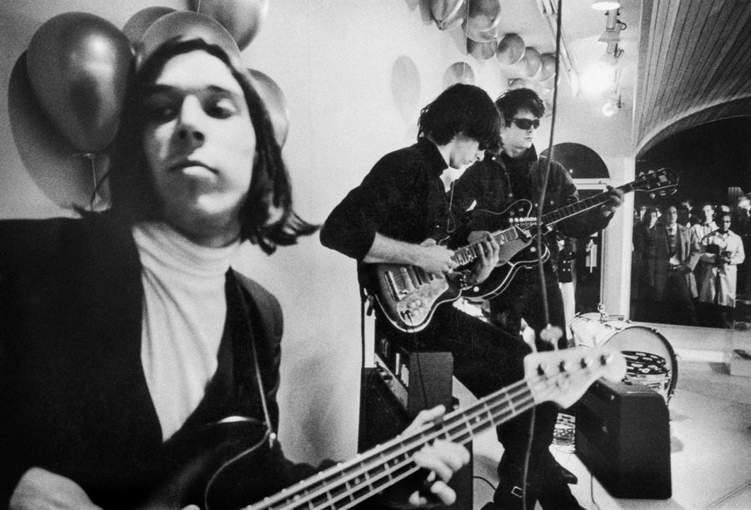 The Velvet Underground : Photo John Cale, Lou Reed, Paul Morrissey