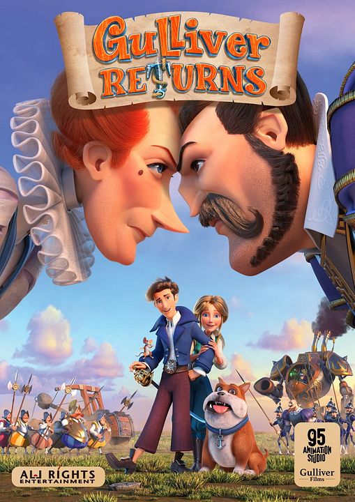 Les Nouvelles Aventures de Gulliver : Affiche