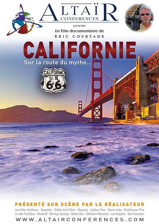 Californie, Sur la route du mythe : Affiche