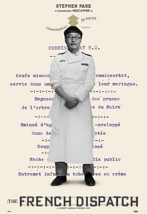 The French Dispatch : Affiche