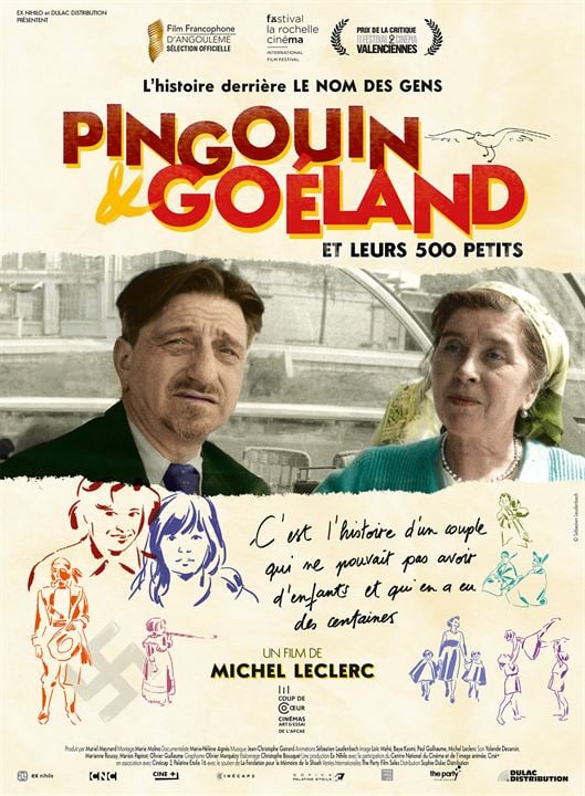 Pingouin & Goéland et leurs 500 petits : Affiche