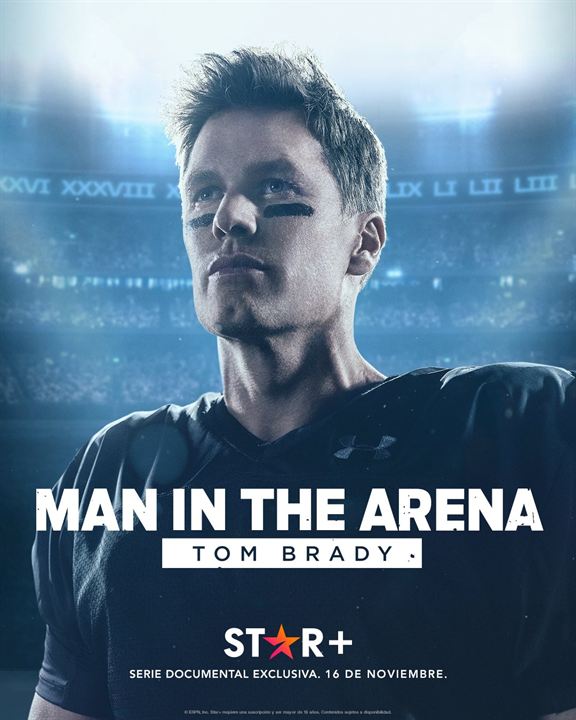 Man In The Arena : Tom Brady : Affiche