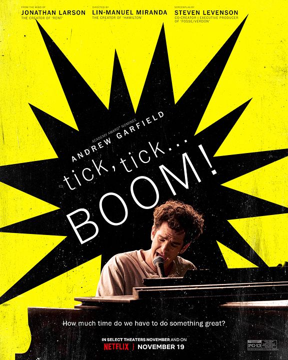 Tick, Tick…Boom! : Affiche