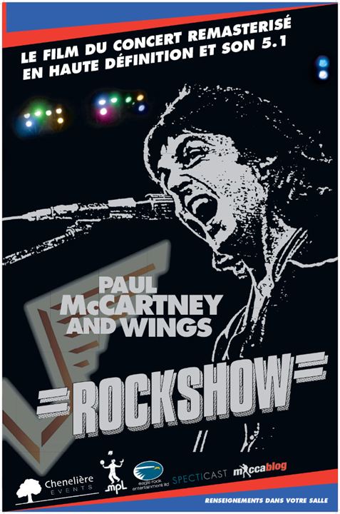 Rockshow - Paul McCartney and Wings (Chenelière Events) : Affiche