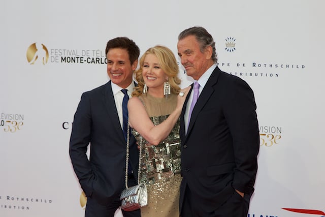 Photo Melody Thomas Scott, Christian LeBlanc, Eric Braeden