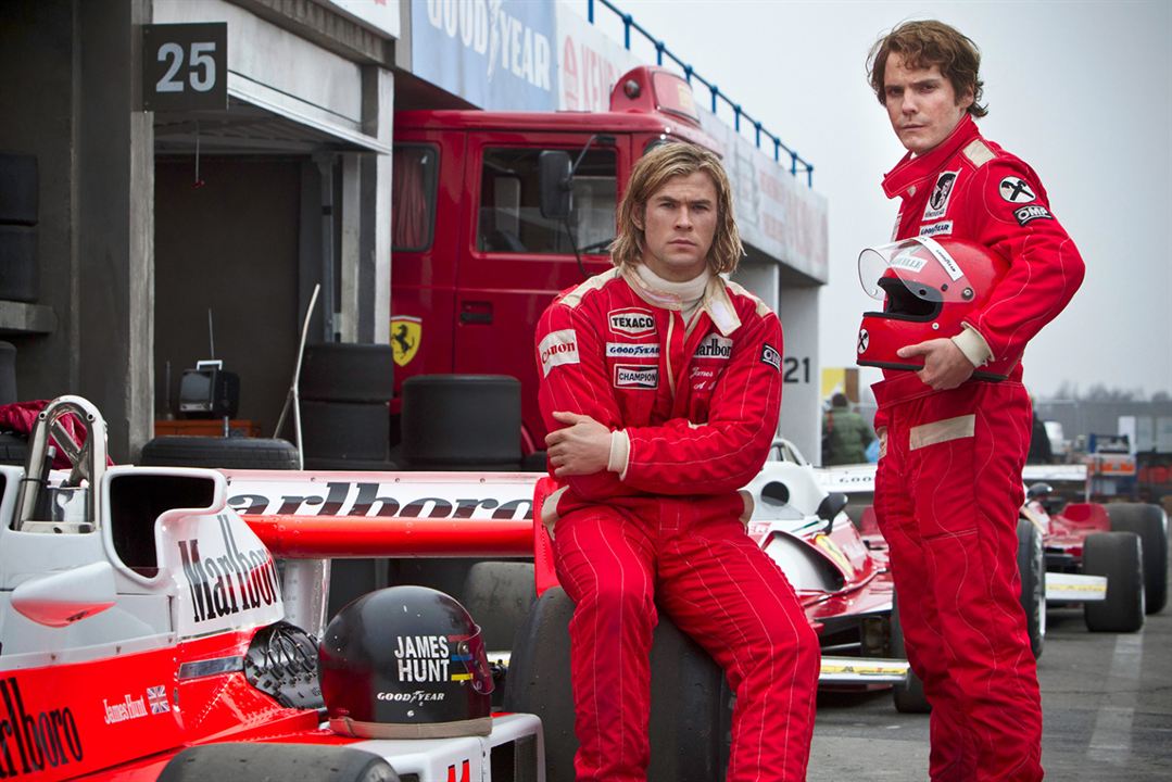 Rush : Photo Chris Hemsworth, Daniel Brühl