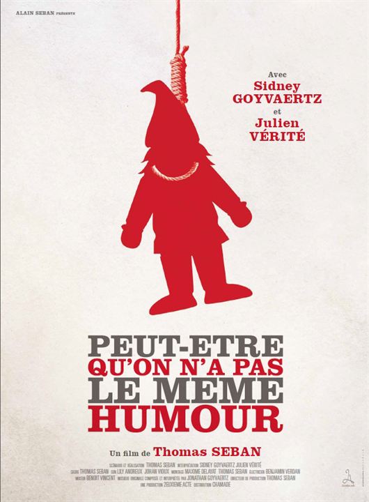 Peut-être qu'on n'a pas le même humour : Affiche