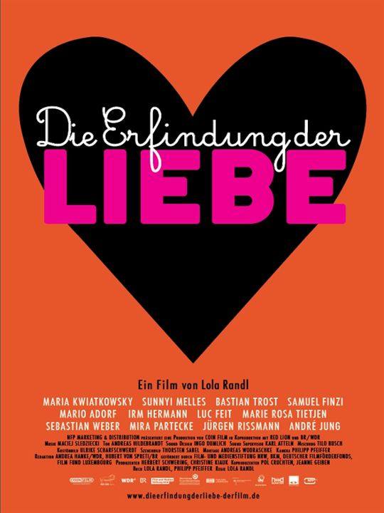 Die Erfindung der Liebe : Affiche