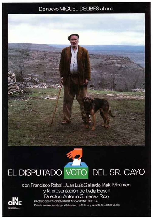 El disputado voto del senor Cayo : Affiche