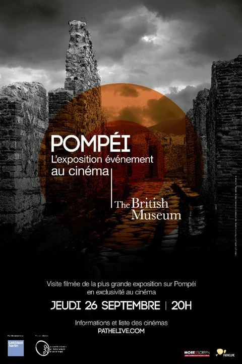 Pompéi - Vie et Mort à Pompéi et Herculanum (Pathe live) : Affiche