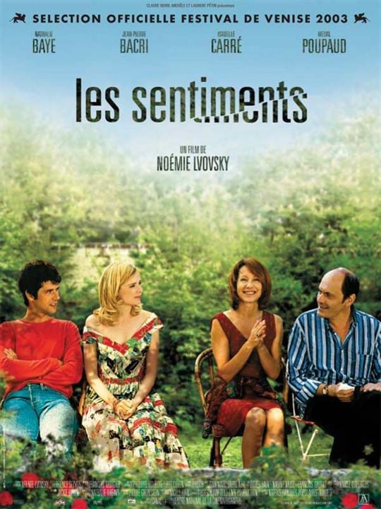 Les Sentiments : Affiche