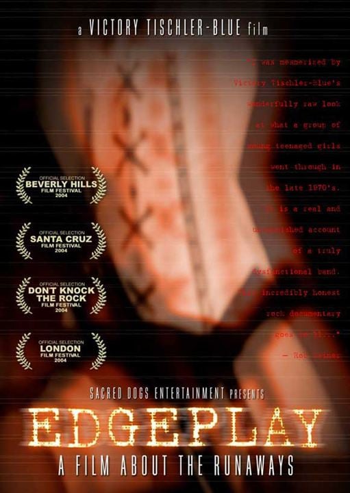 Edgeplay: A Film About The Runaways : Affiche