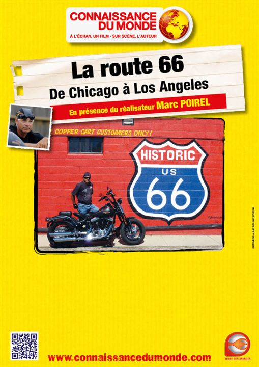 La Route 66 - De Chicago à Los Angeles : Affiche