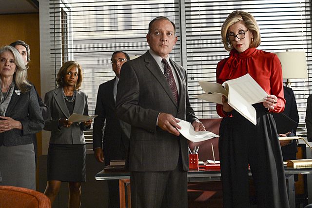 The Good Wife : Photo Christine Baranski, Zach Grenier