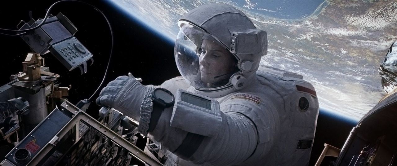 Gravity : Photo Sandra Bullock