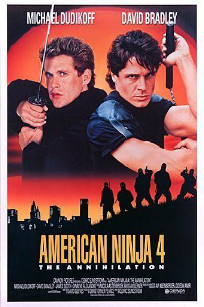American ninja 4 : Affiche