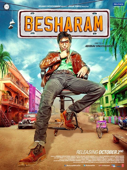 Besharam - Monsieur Sans-Gêne : Affiche