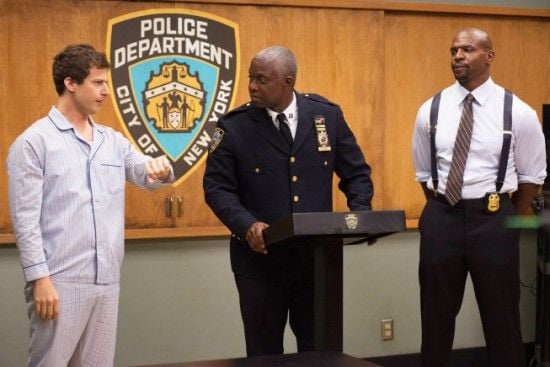 Brooklyn Nine-Nine : Photo Andy Samberg, Andre Braugher, Terry Crews