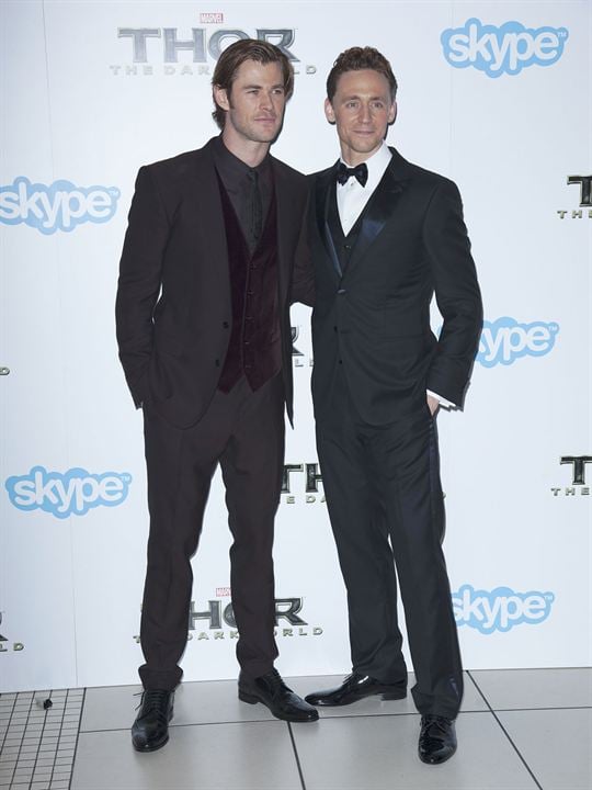 Thor : Le Monde des ténèbres : Photo promotionnelle Chris Hemsworth, Tom Hiddleston