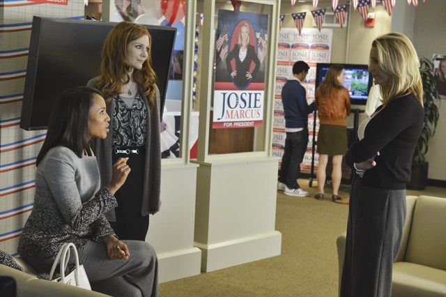 Scandal : Photo Darby Stanchfield, Sally Pressman, Kerry Washington