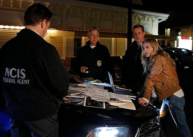 NCIS : Enquêtes spéciales : Photo Emily Wickersham, Mark Harmon, Sean Murray