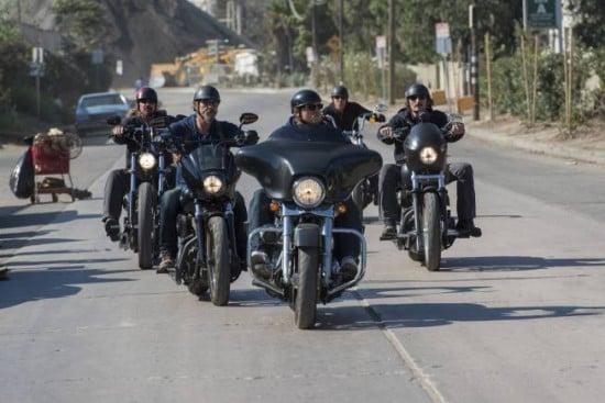 Sons of Anarchy : Photo Kim Coates, Tommy Flanagan, Rusty Coones, Charlie Hunnam, Theo Rossi
