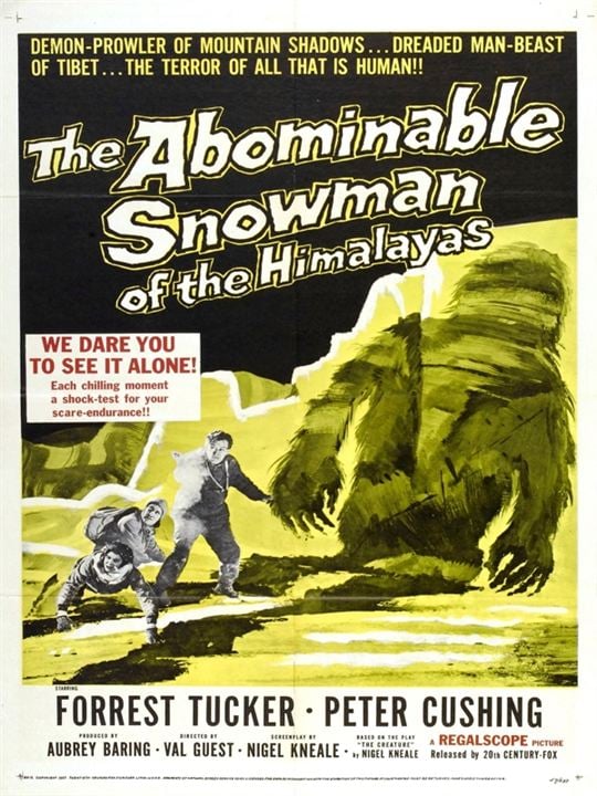 Le Redoutable homme des neiges : Affiche