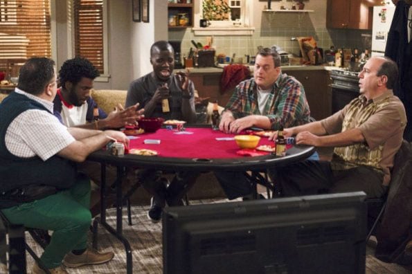 Mike & Molly : Photo Nyambi Nyambi, Billy Gardell, Reno Wilson, Louis Mustillo