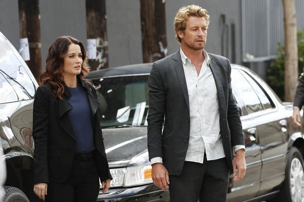 Mentalist : Photo Robin Tunney, Simon Baker